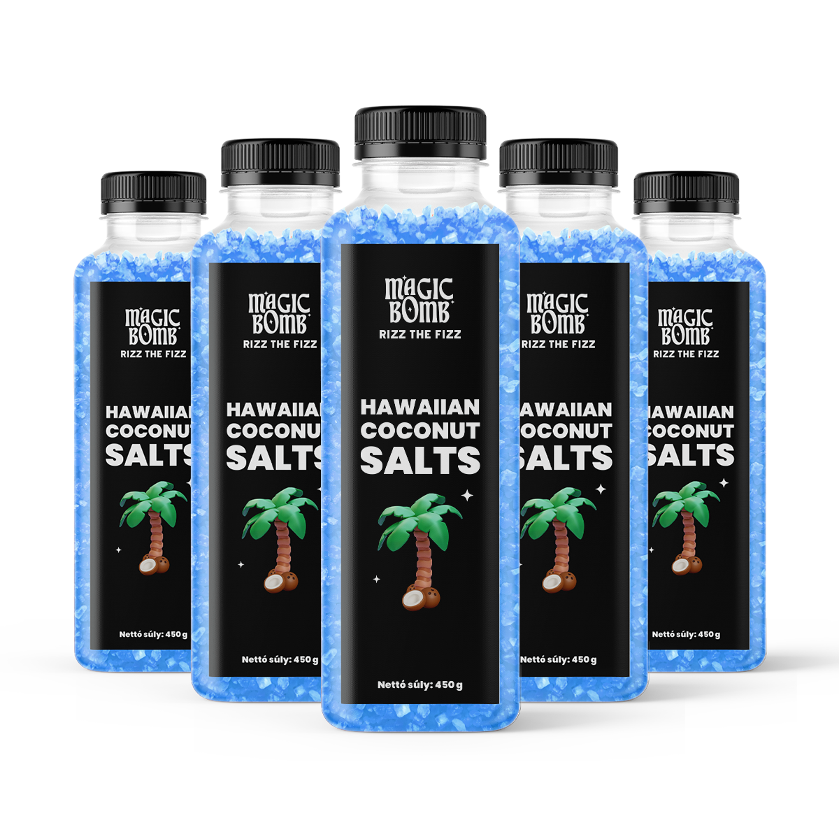 Magic Bomb Hawaiian Coconut Salts Pack - 5 darab fürdősó