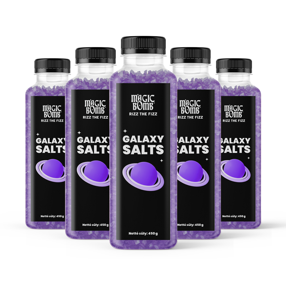Magic Bomb Galaxy Salts Pack - 5 darab fürdősó