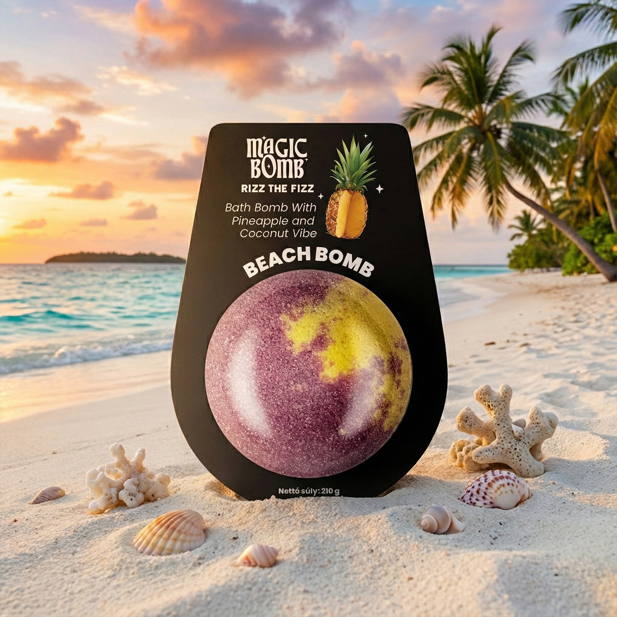 Magic Bomb Beach Bomb Pack - 5 darab fürdőbomba