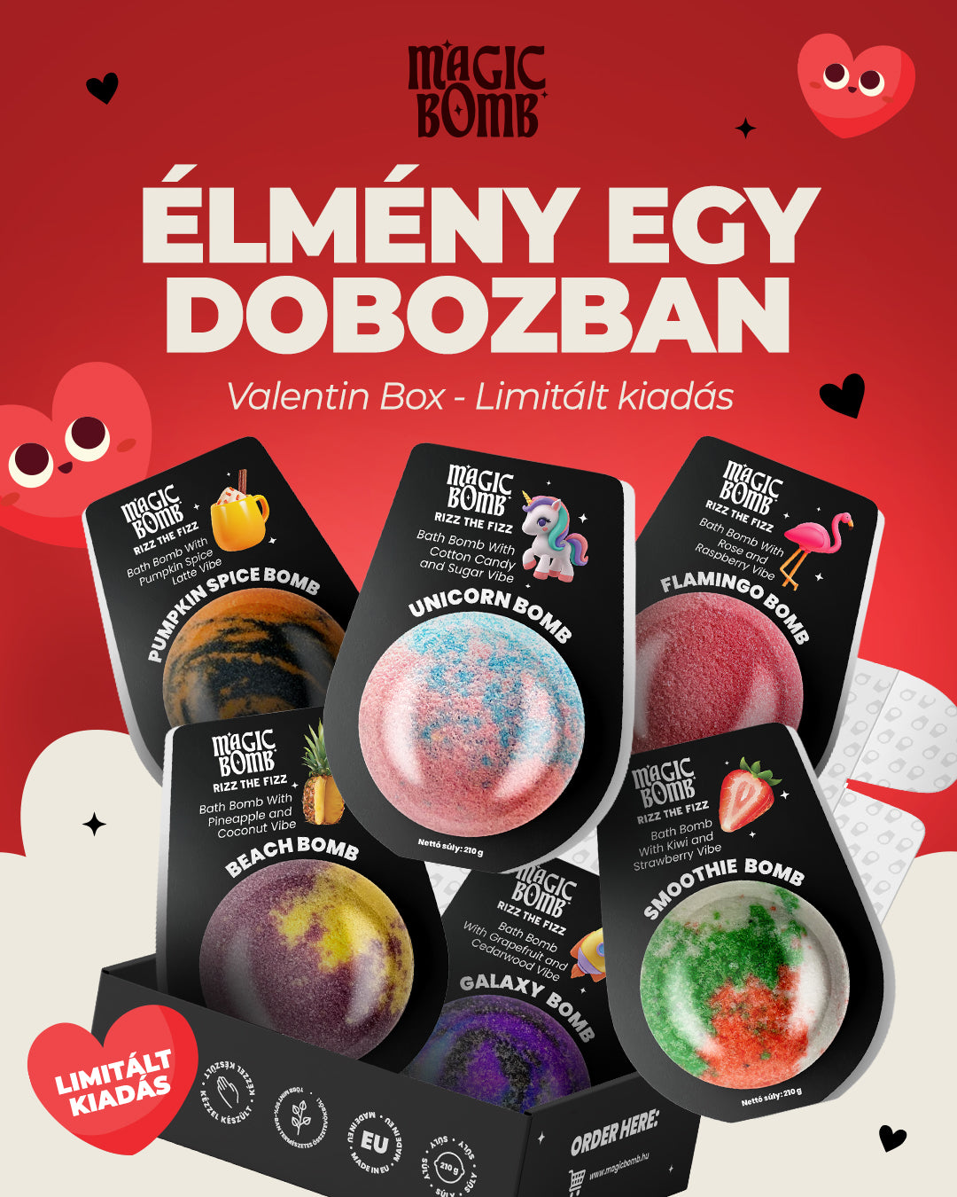 Magic Bomb Valentin Box